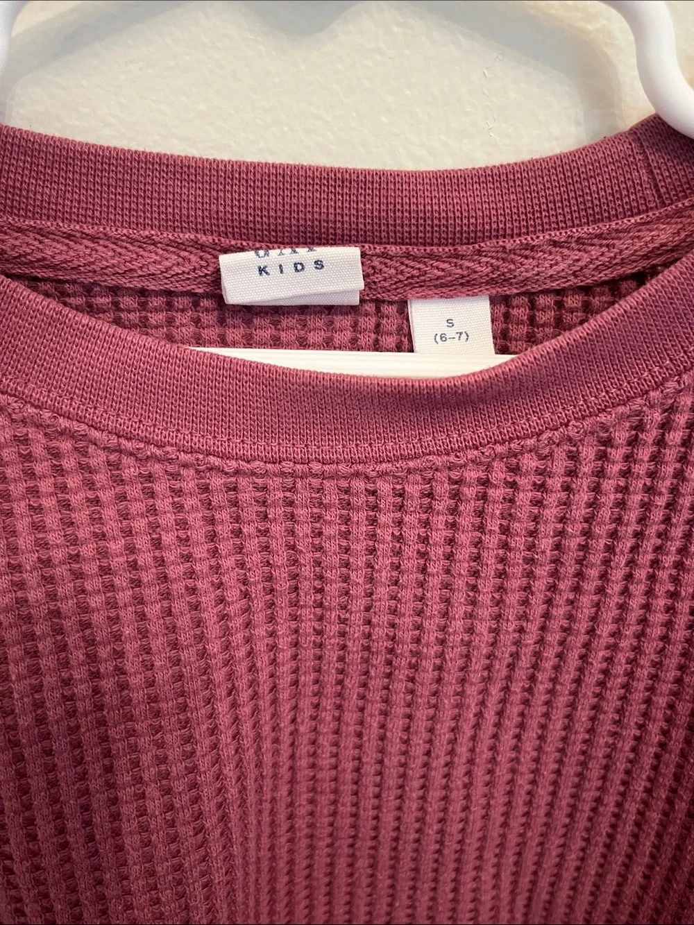 GAP Waffle Knit Long Sleeve